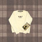 She's Mocha Embroidered Sweatshirt