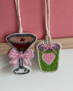 Matcha Beaded Charm